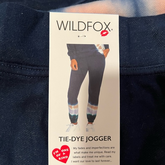NWT WILDFOX TIE-DIE MATCHING SET - Picture 4 of 5